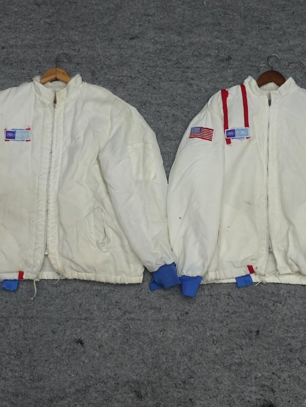 Ford Bomber Jacket White Size L